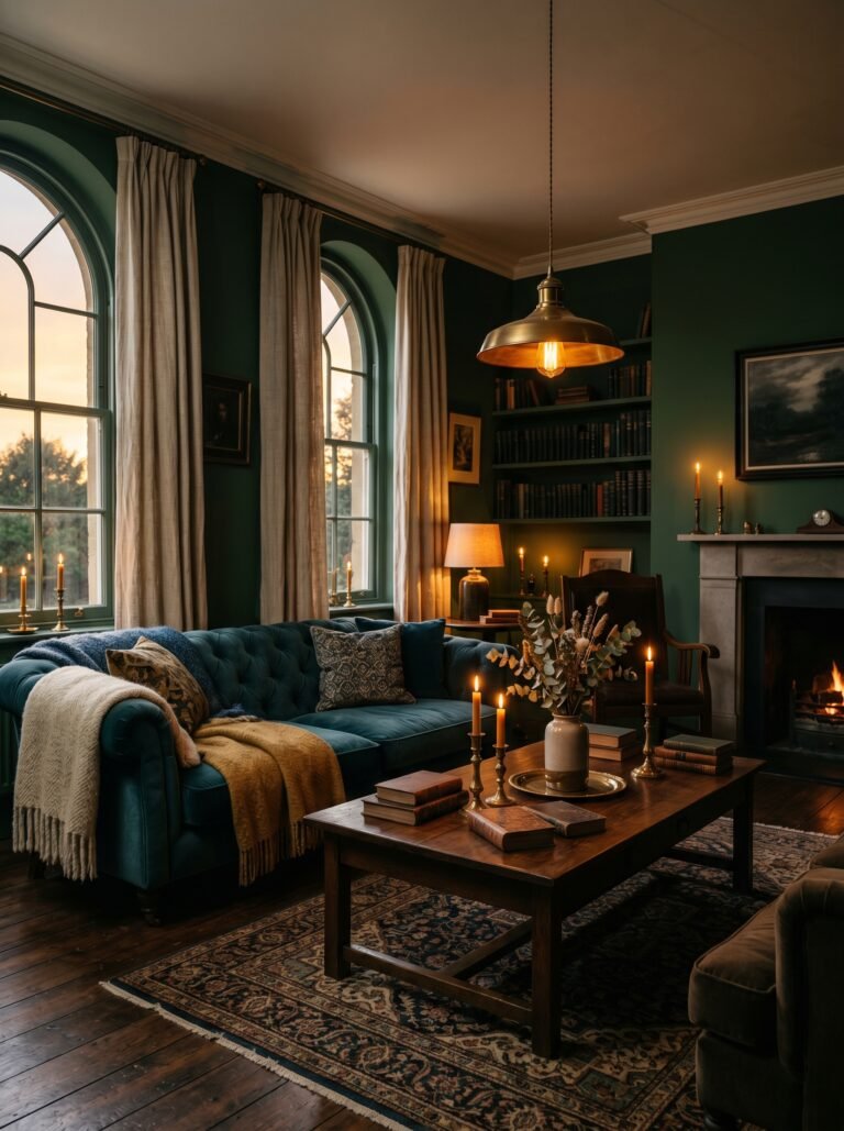 The Moody Living Room: How to Design a Space That Feels Like a Long Exhale