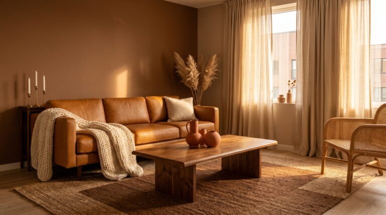Brown Living Room Decor Ideas for Apartments That Feel Like a Warm Hug the Moment You Walk In