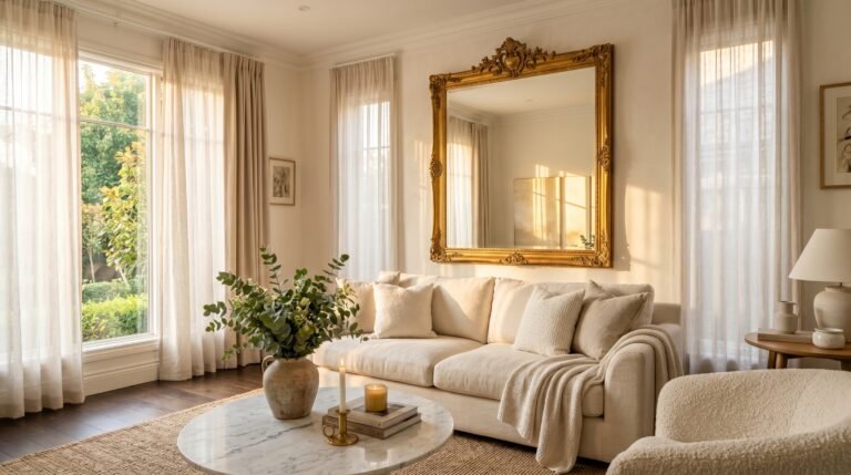 Wall Mirror Ideas for Your Living Room That Will Instantly Change How Your Home Feels