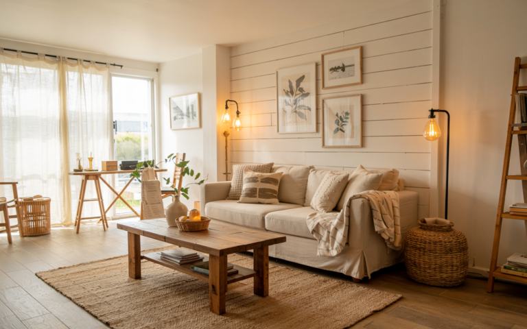 Modern Farmhouse Living Room Decor Ideas for Apartments: How to Make a Small Space Feel Like Home