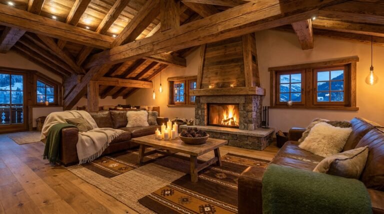 The Chalet Interior That Feels Like a Warm Hug — And How to Recreate It in Your Own Home
