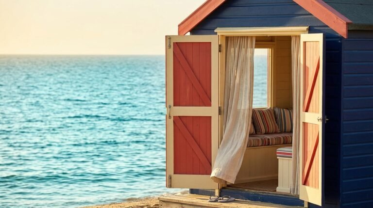 Beach Hut Interiors That Make You Want to Stay Forever (And Never Go Back to Real Life)