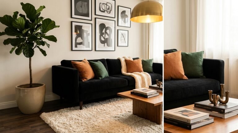 The Black Sofa Living Room: How One Bold Piece Can Transform Your Entire Home
