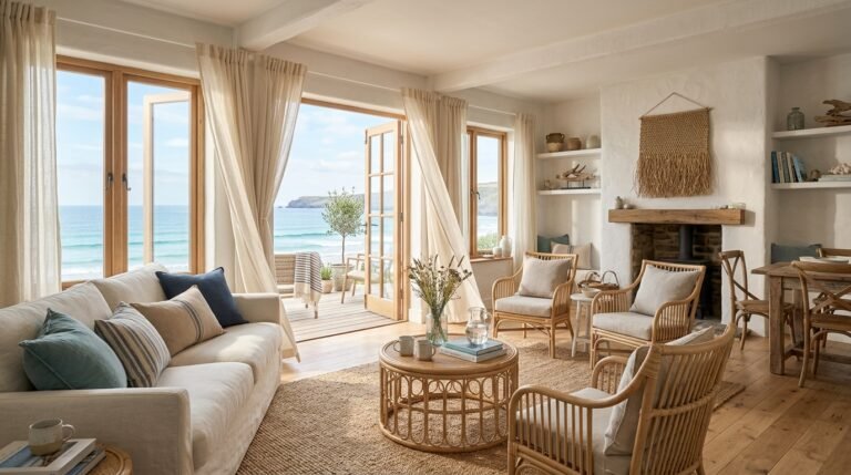 Coastal House Interior: How to Bring the Calm of the Ocean Into Every Room of Your Home