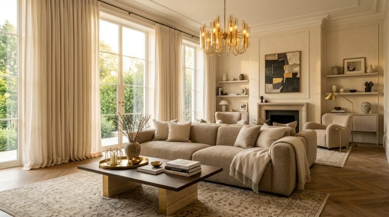 Modern Luxury Drawing Room Interior: How to Create a Space That Feels Like a Five-Star Dream