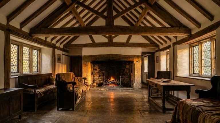 The Soul of an Old English House Interior: How Ancient Walls Still Tell the Most Beautiful Stories