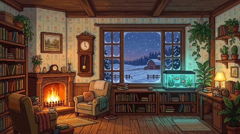 When a Pixel Farmhouse Feels More Like Home Than Your Own Living Room