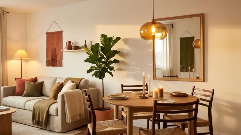 The Small Living Room Dining Room Combo That Actually Feels Like Home