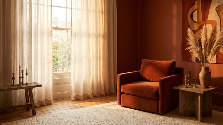 Why Burnt Orange Is the Interior Color Everyone Is Falling in Love With — And Never Looking Back