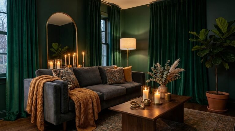 Moody Living Room Ideas That Make You Never Want to Leave Home