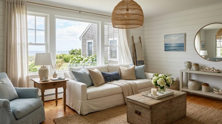 The Cape Cod Interior Style That Makes Every Room Feel Like a Weekend by the Sea