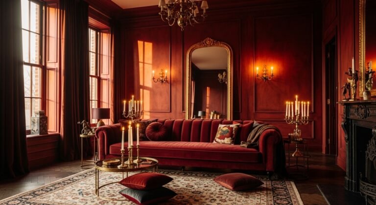 The Red Carpet Interior: How to Bring Luxury, Drama, and Warmth Into Every Room You Call Home