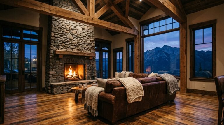 Rustic Mountain Homes Interior: The Art of Living Beautifully in the Wild