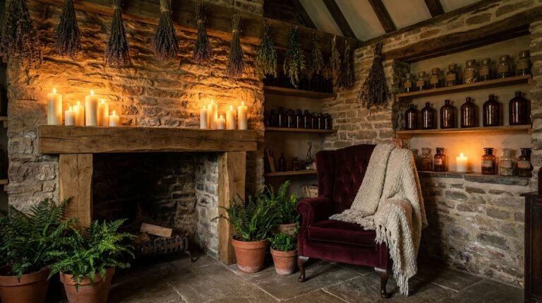 The Witch Hut Interior: How to Bring Enchanted, Moody Magic Into Your Home Décor