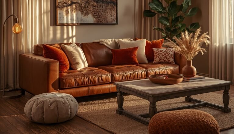 Brown Leather Couch Living Room Decor: The Timeless Anchor That Makes Every Room Feel Like Home