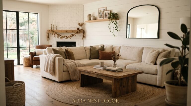 The Sectional That Changed How I Think About Modern Farmhouse Living Rooms