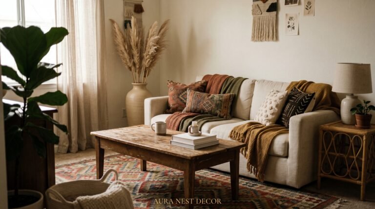 The Modern Boho Living Room Formula That Actually Feels Lived-In (Not Staged)