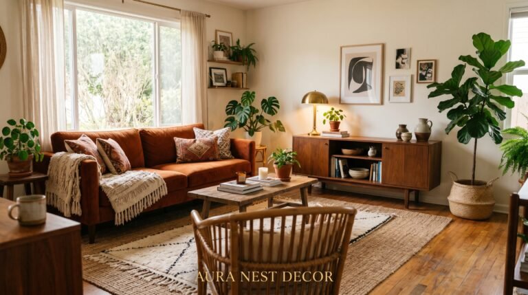 The Living Room Look That Somehow Feels Both Retro and Completely Right Now
