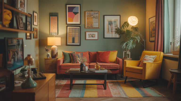 The Colorful Apartment Living Room That Finally Feels Like You