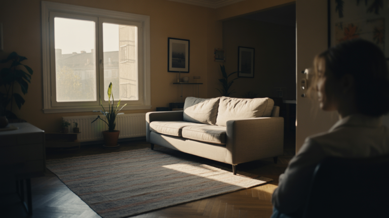 The Small Living Room That Actually Feels Like a Place You Want to Be