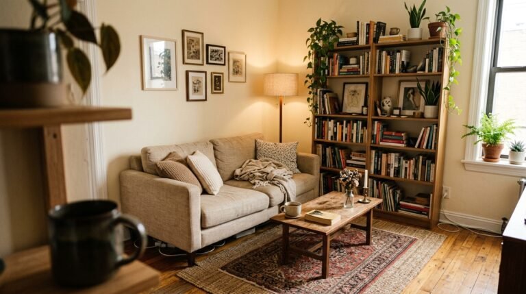 The Small Living Room Glow-Up That Doesn’t Require Knocking Down a Single Wall