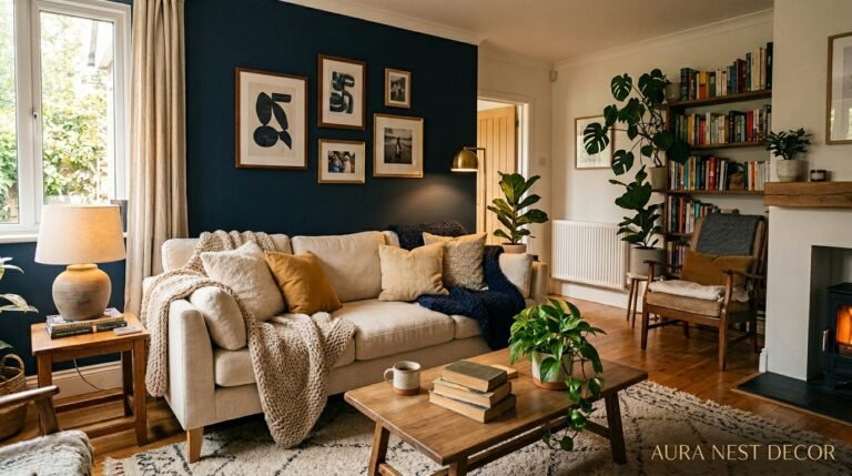 The Blue Living Room Trend That’s Making Everyone Finally Love Being Home Again
