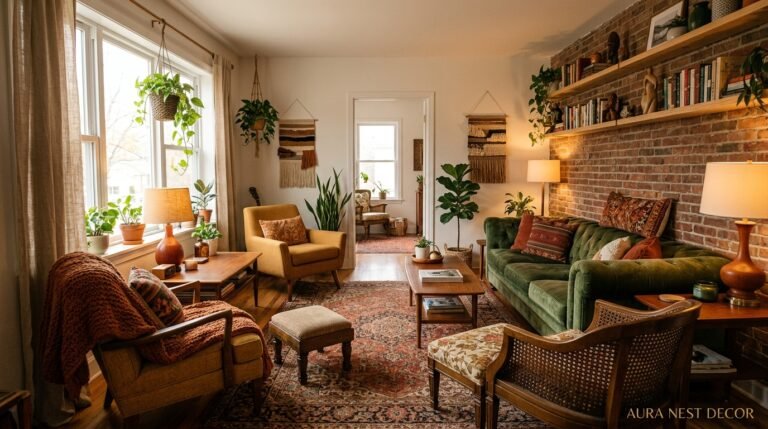 The Cozy Eclectic Living Room I Fell Into Accidentally (And Now Can’t Stop Thinking About)