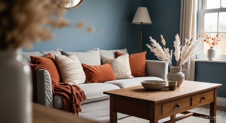 Why Blue Is the Coziest Color You Can Put in a Living Room (And Most People Are Sleeping On It)