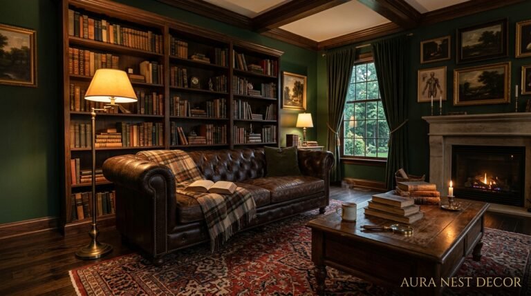 Dark Academia Living Room: How to Make Your Home Feel Like a Victorian Library You Actually Want to Live In