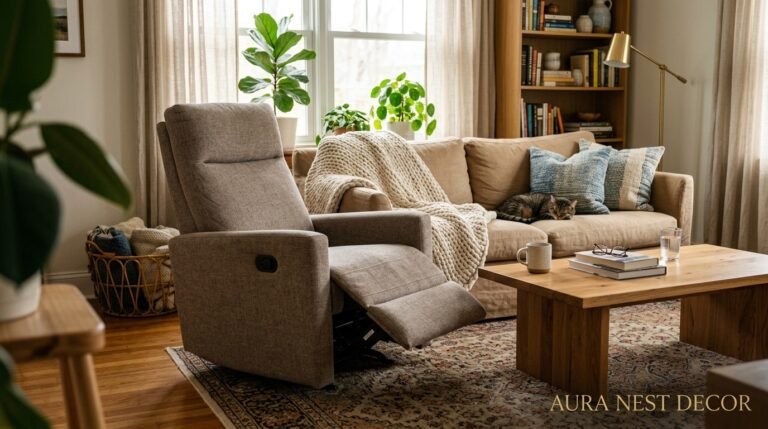 The Recliner Glow-Up: How to Make the Most Comfortable Chair in Your Home Look Like It Belongs There