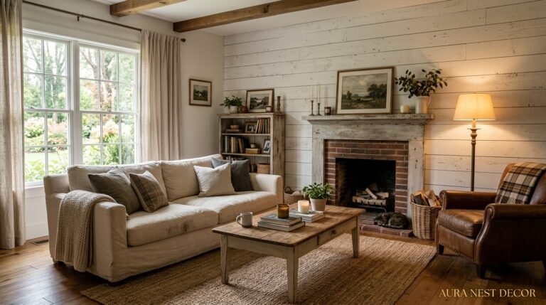 The Farmhouse Living Room Ideas That Actually Feel Lived-In (Not Like a Staged Pinterest Set)