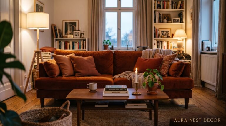 The Orange Sofa Is Having Its Moment — And Here’s How to Actually Pull It Off