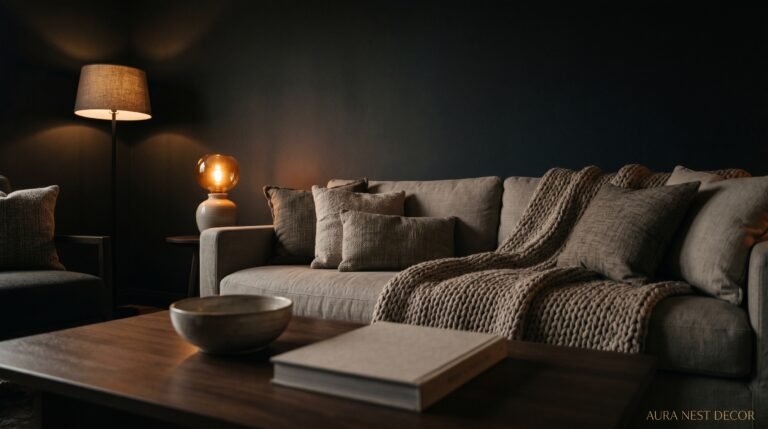 Why a Dark Living Room Is Actually the Best Decision You’ll Make This Year