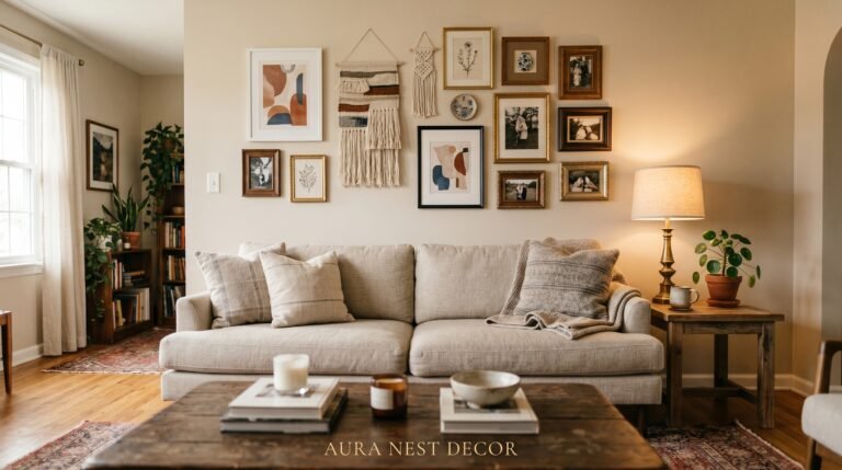 The Living Room Wall That Finally Looks Like You (Not Like a Showroom)
