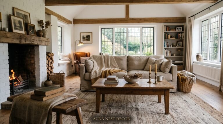 The Modern Farmhouse Living Room That Feels Lived-In (Not Staged)
