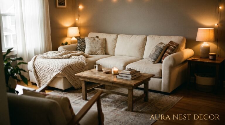 The Grey Living Room That Actually Feels Warm (And Not Like a Waiting Room)