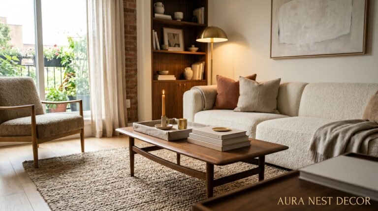 The Coffee Table That Actually Makes Your Living Room Feel Like a Home (Not a Showroom)