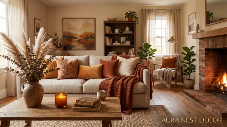 The Fall Living Room Refresh That Doesn’t Look Like a Pumpkin Exploded In It