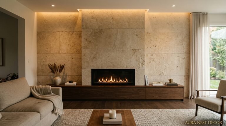 The Fireplace Wall That Makes Every Other Wall in Your House Feel Like It’s Trying Too Hard