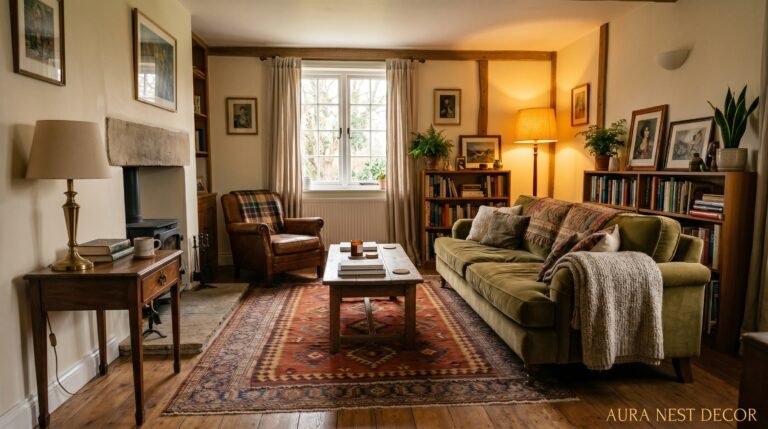 The Vintage Living Room That Actually Feels Lived In (Not Like a Museum)