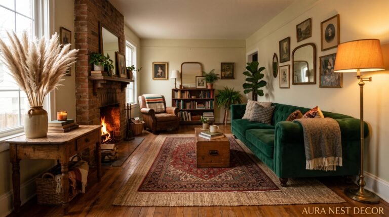 The Cozy Vintage Living Room You’ve Been Pinning All Year Actually Looks Like This