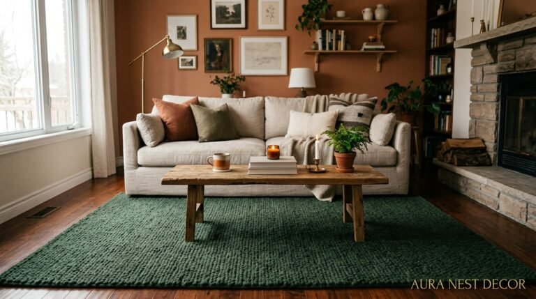 The Green Rug That Made My Living Room Actually Feel Like a Home