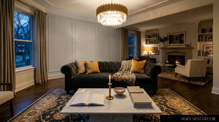 How to Make Your Living Room Look Genuinely Glam Without It Feeling Like a Hotel Lobby