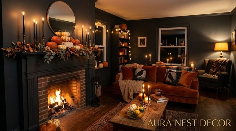 The Halloween Living Room That Doesn’t Look Like a Party Store Exploded In It
