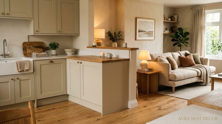 The Half-Open Kitchen Is Having a Moment — and Your Living Room Is About to Thank You