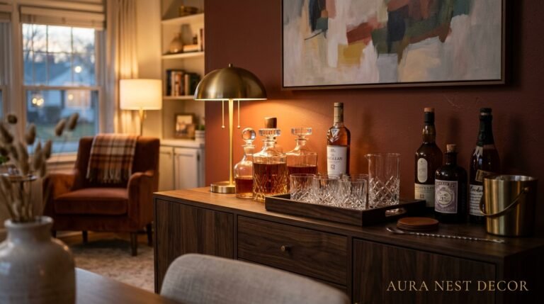 Your Living Room Doesn’t Need Another Throw Pillow — It Needs a Bar