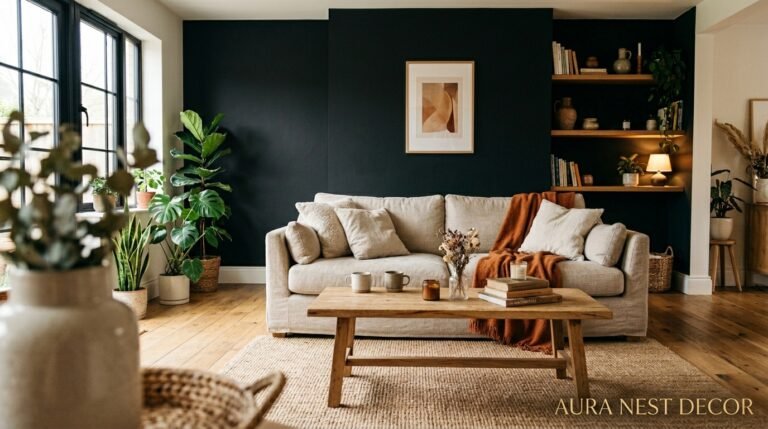 Why a Black Accent Wall Might Be the Best Decision Your Living Room Ever Made