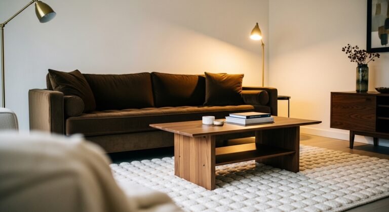 The Brown Sofa Is Back — And This Time It Looks Like a Million Dollars