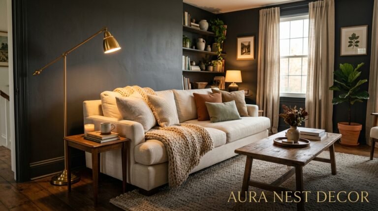 Dark Grey Living Rooms That Feel Cozy, Not Cold — Here’s How They Actually Do It