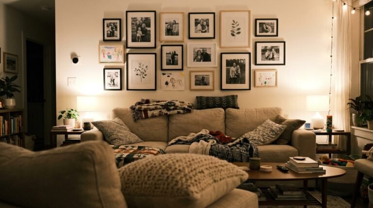 The Wall Above Your Couch Is the Most Personal Canvas in Your Home — Here’s How to Actually Fill It